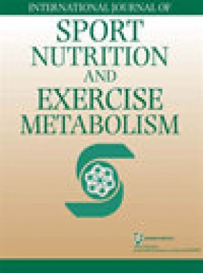 International Journal Of Sport Nutrition And Exercise Metabolism雜志