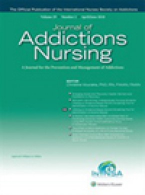 Journal Of Addictions Nursing雜志