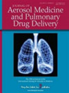 Journal Of Aerosol Medicine And Pulmonary Drug Delivery雜志