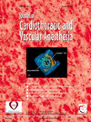 Journal Of Cardiothoracic And Vascular Anesthesia雜志