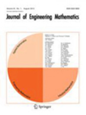 Journal Of Engineering Mathematics雜志