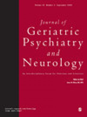 Journal Of Geriatric Psychiatry And Neurology雜志