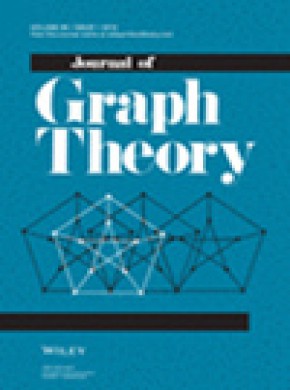 Journal Of Graph Theory雜志