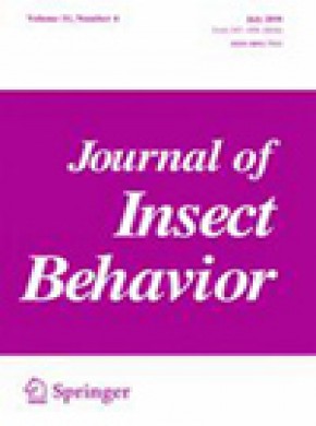 Journal Of Insect Behavior雜志