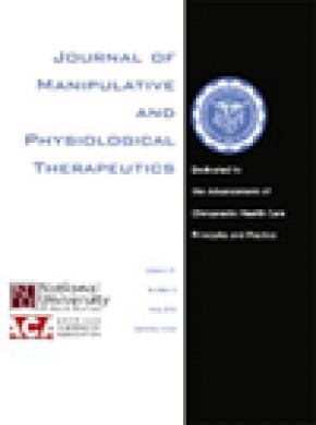 Journal Of Manipulative And Physiological Therapeutics雜志