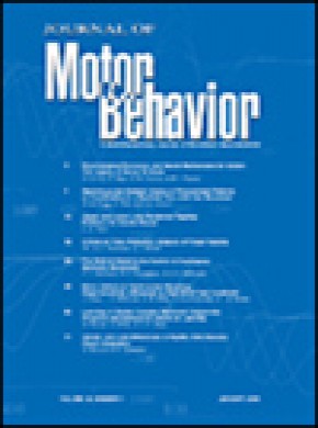 Journal Of Motor Behavior雜志