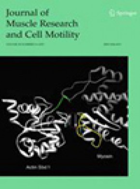 Journal Of Muscle Research And Cell Motility雜志