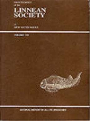Proceedings Of The Linnean Society Of New South Wales雜志
