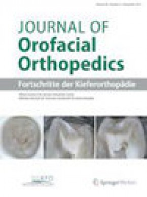Journal Of Orofacial Orthopedics-fortschritte Der Kieferorthopadie雜志