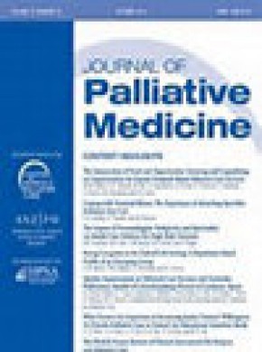 Journal Of Palliative Medicine雜志
