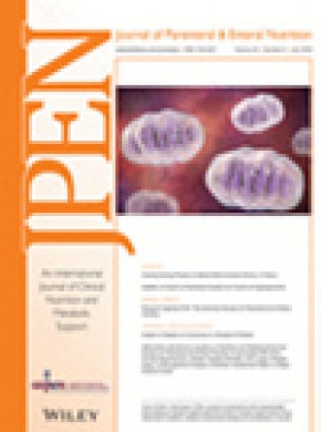 Journal Of Parenteral And Enteral Nutrition雜志