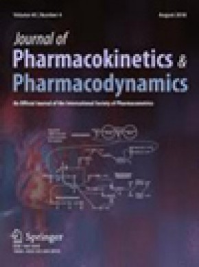 Journal Of Pharmacokinetics And Pharmacodynamics雜志