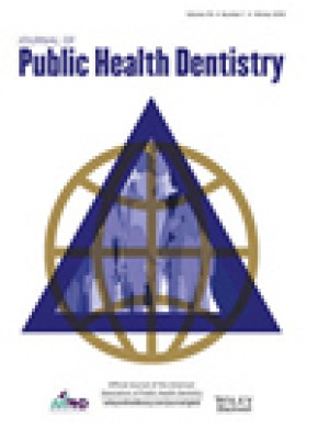 Journal Of Public Health Dentistry雜志