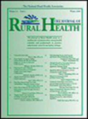 Journal Of Rural Health雜志