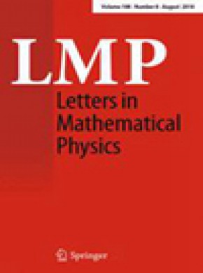 Letters In Mathematical Physics雜志