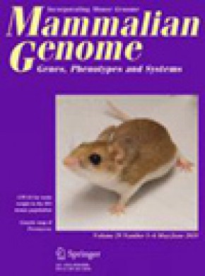 Mammalian Genome雜志