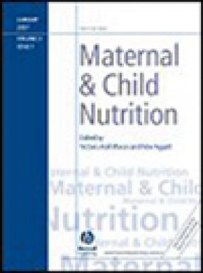 Maternal And Child Nutrition雜志