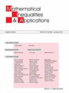 Mathematical Inequalities & Applications雜志