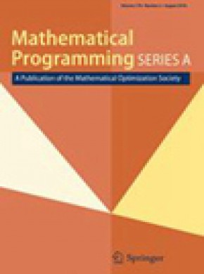 Mathematical Programming雜志