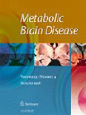 Metabolic Brain Disease雜志