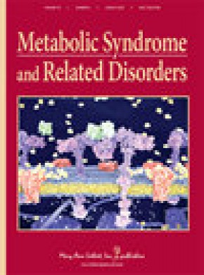 Metabolic Syndrome And Related Disorders雜志