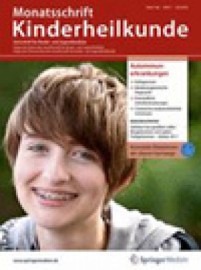 Monatsschrift Kinderheilkunde雜志