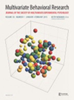 Multivariate Behavioral Research雜志