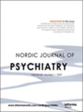 Nordic Journal Of Psychiatry雜志