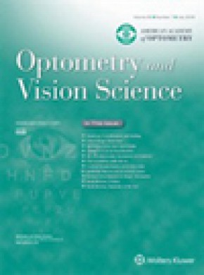 Optometry And Vision Science雜志