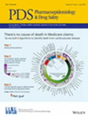 Pharmacoepidemiology And Drug Safety雜志