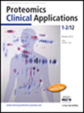 Proteomics Clinical Applications雜志