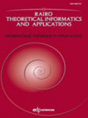 Rairo-theoretical Informatics And Applications雜志