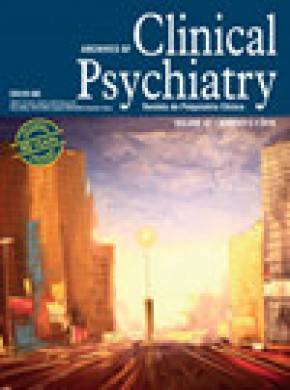 Archives Of Clinical Psychiatry雜志