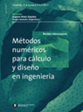 Revista Internacional De Metodos Numericos Para Calculo Y Diseno En Ingenieria雜志