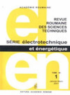 Revue Roumaine Des Sciences Techniques-serie Electrotechnique Et Energetique雜志