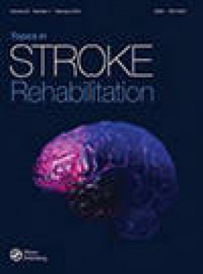 Topics In Stroke Rehabilitation雜志