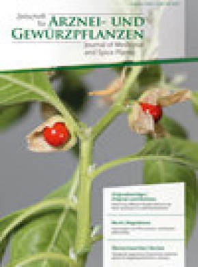 Zeitschrift Fur Arznei- & Gewurzpflanzen雜志