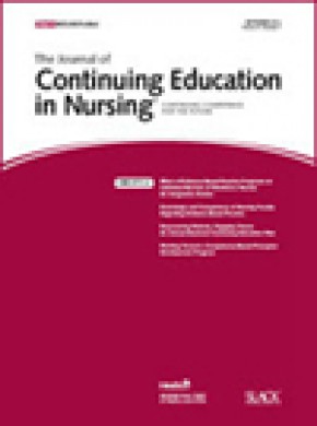 Journal Of Continuing Education In Nursing雜志