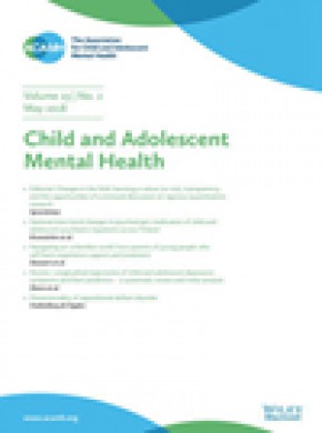 Child And Adolescent Mental Health雜志
