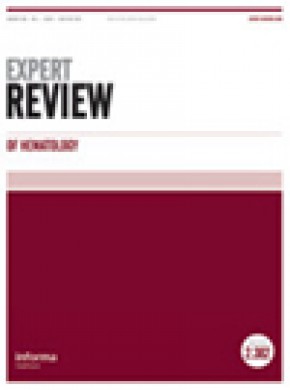 Expert Review Of Hematology雜志