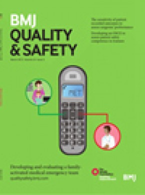 Bmj Quality & Safety雜志