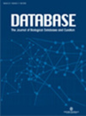 Database-the Journal Of Biological Databases And Curation雜志