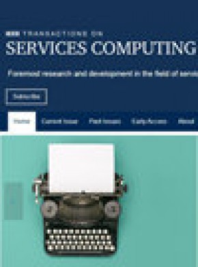 Ieee Transactions On Services Computing雜志