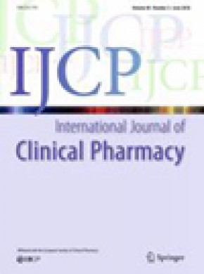 International Journal Of Clinical Pharmacy雜志