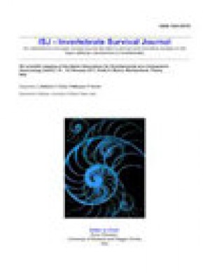 Isj-invertebrate Survival Journal雜志