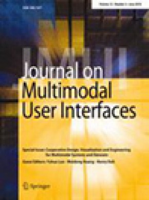 Journal On Multimodal User Interfaces雜志