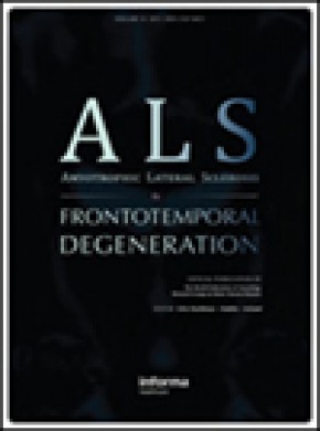 Amyotrophic Lateral Sclerosis And Frontotemporal Degeneration雜志