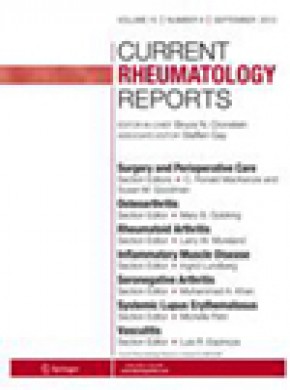 Current Rheumatology Reports雜志