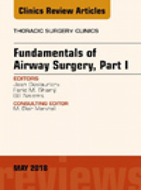 Thoracic Surgery Clinics雜志