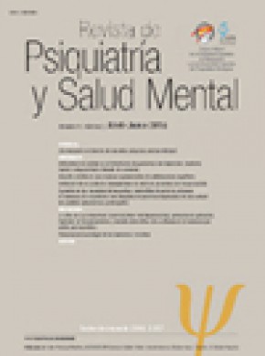 Revista De Psiquiatria Y Salud Mental雜志